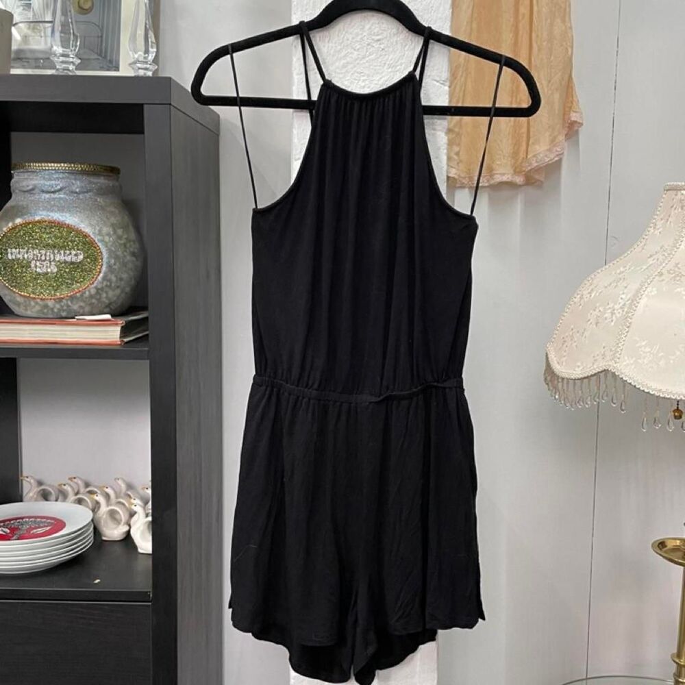 Old-navy Women's Black Playsuit-romper